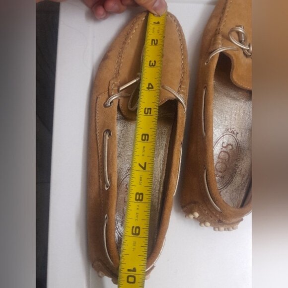 Tod's - Moccasins GOMMINO SUEDE DRIVING LOAFERS - Picture 13 of 16